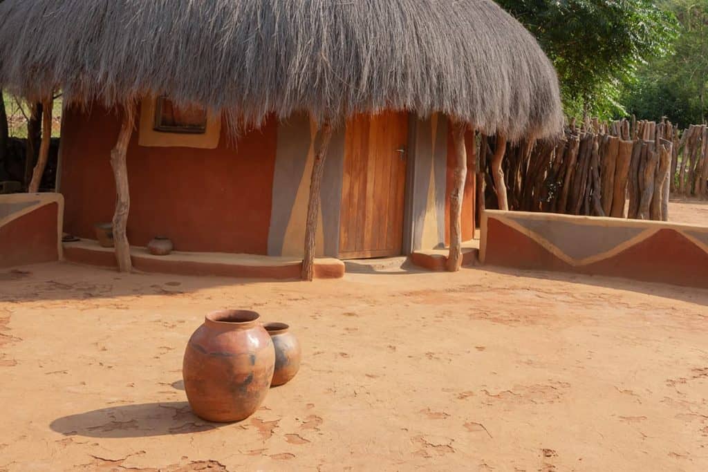 Traditioneel Afrikaans huis