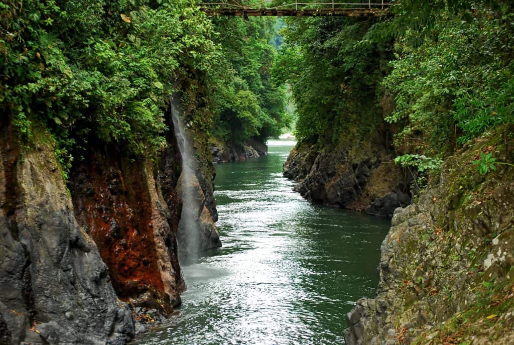 Pacuare Rivier in Costa Rica