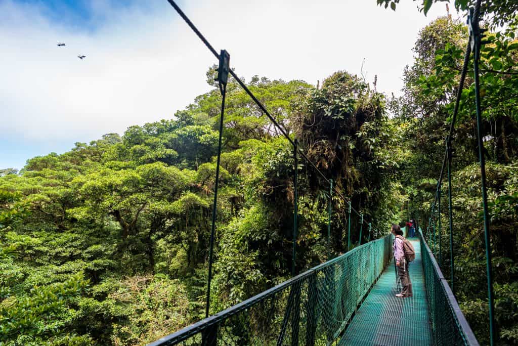 Wandelen in Monteverde, Costa Rica