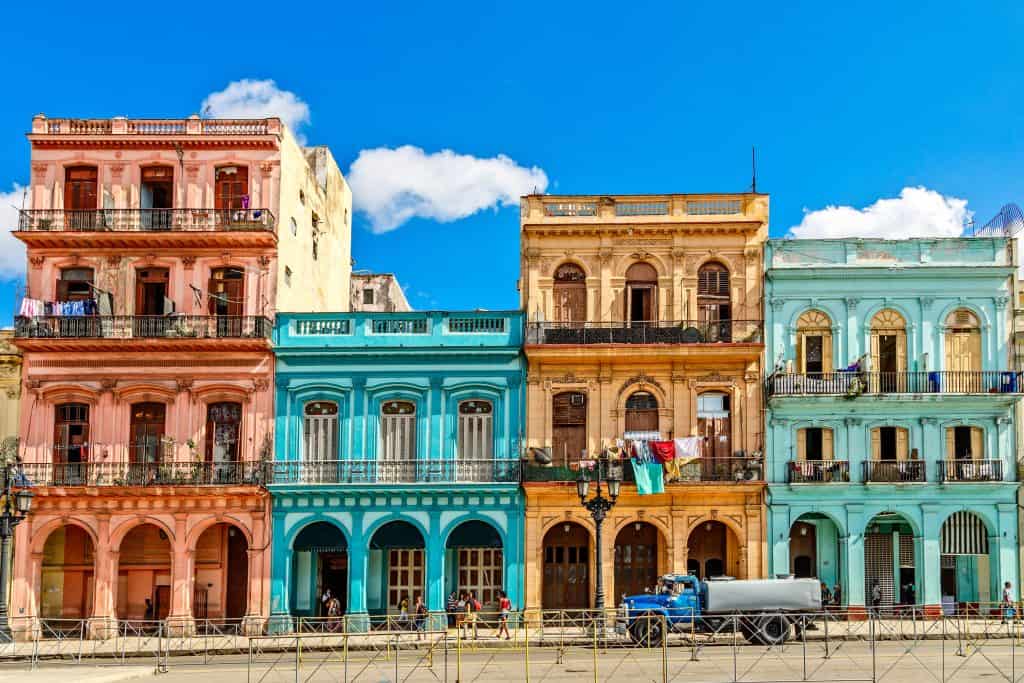 Centrum van Havana in Cuba