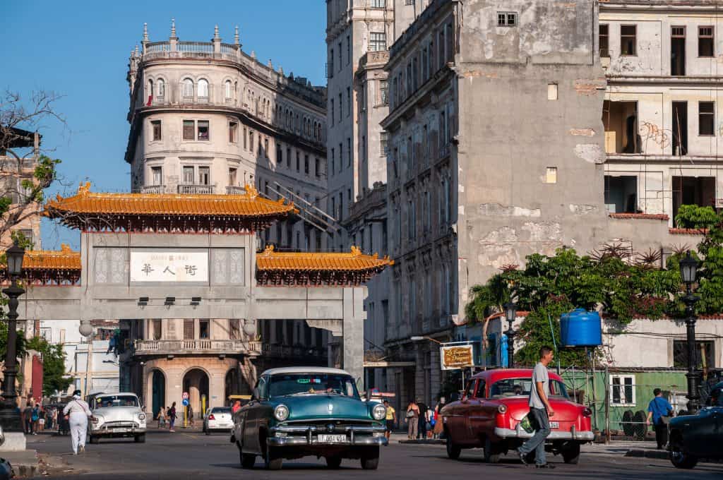 Chinatown in Havana