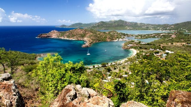 Klimat Antigua och Barbuda och bästa tiden att åka