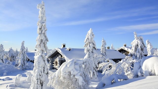 Het weer voor Finland in december