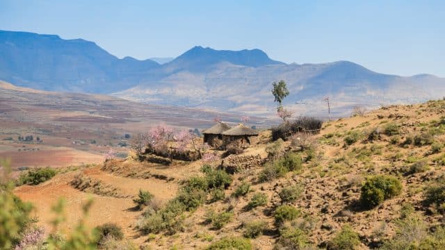 Het weer voor Lesotho in augustus