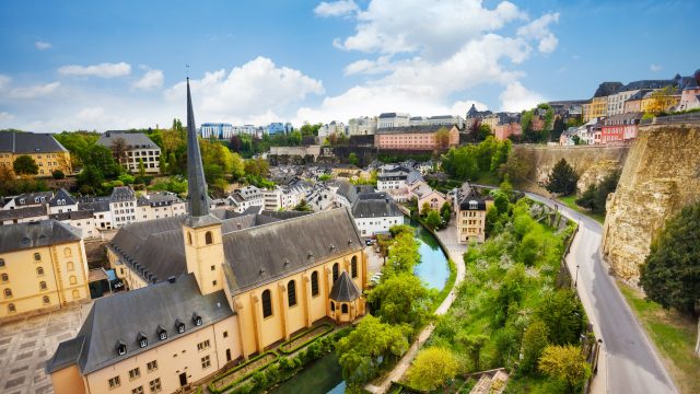 Weer in  Luxemburg in juni