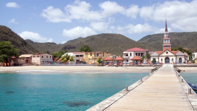 Weer op  Martinique in augustus