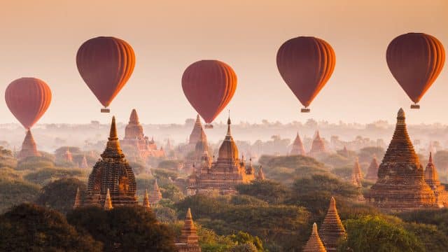 Weer in  Myanmar in april