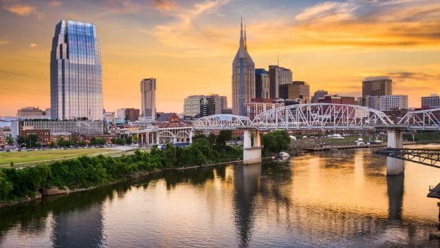 30-daagse weersverwachting Tennessee