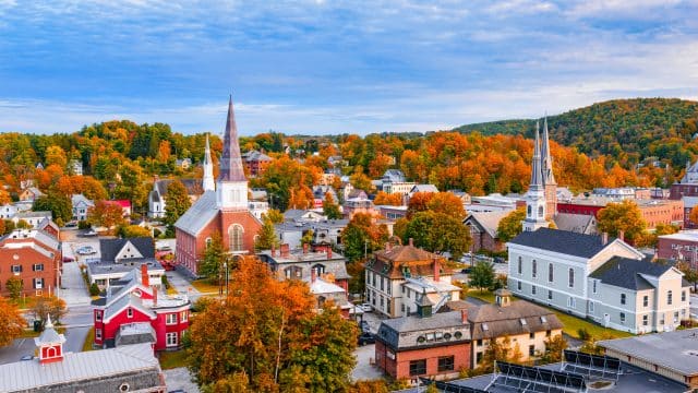 Klima v Vermont