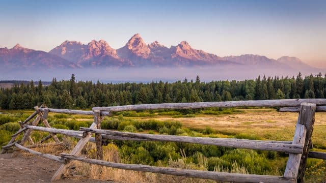 Weer in  Wyoming in augustus