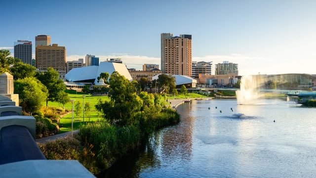 Weer in  Adelaide in december