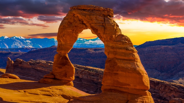 Weer in  Arches National Park in oktober