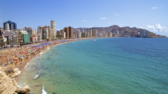 Weer in  Benidorm in december