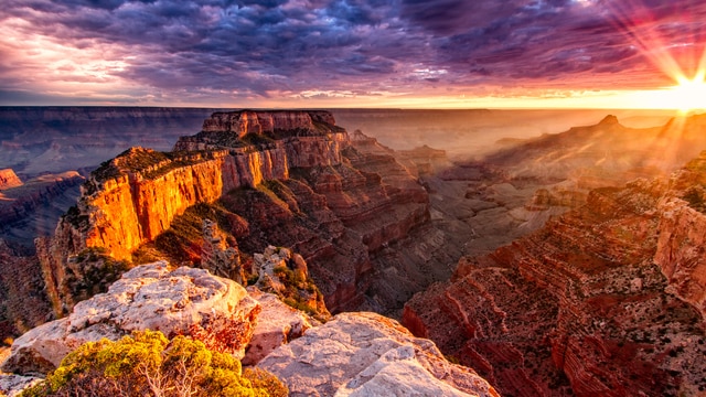 Het klimaat van Grand Canyon National Park en de beste reistijd