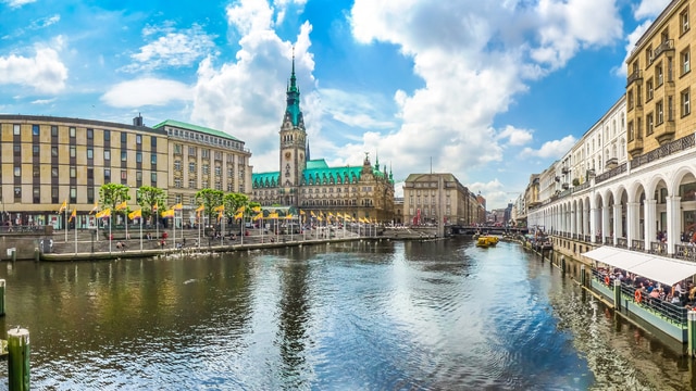 Weer in  Hamburg in mei