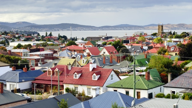 Weer in  Hobart in januari