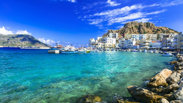 Weer in  Karpathos in januari