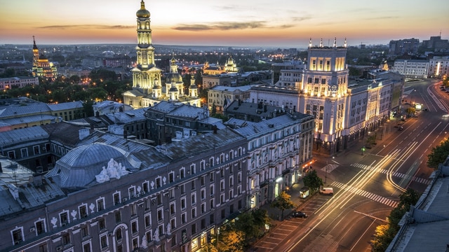 O clima de Kharkiv