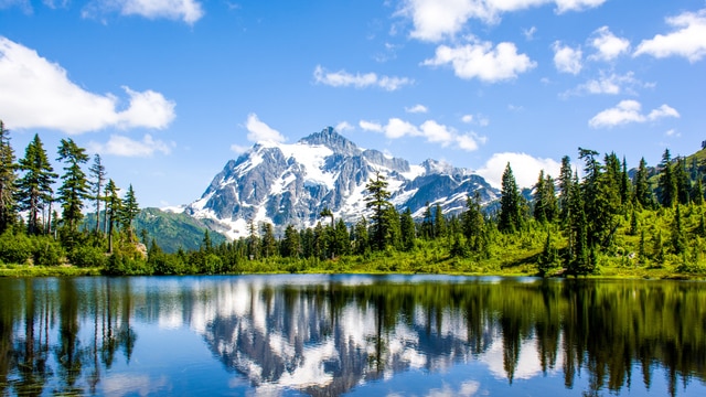 Weer in  North Cascades National Park in april