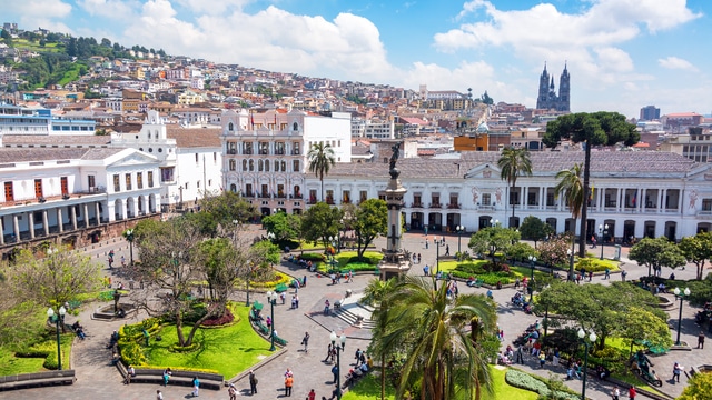 Weer in  Quito in januari