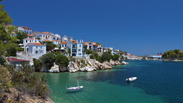 Weer op  Skiathos in september