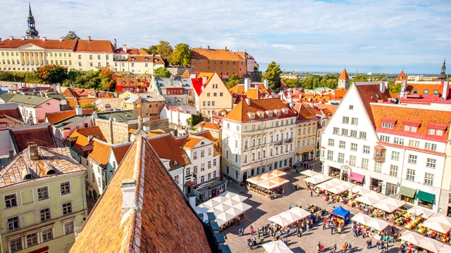 Weer in  Tallinn in oktober