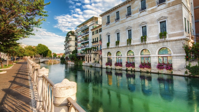 Het klimaat van Treviso en de beste reistijd