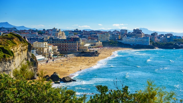 Weer in  Biarritz in december