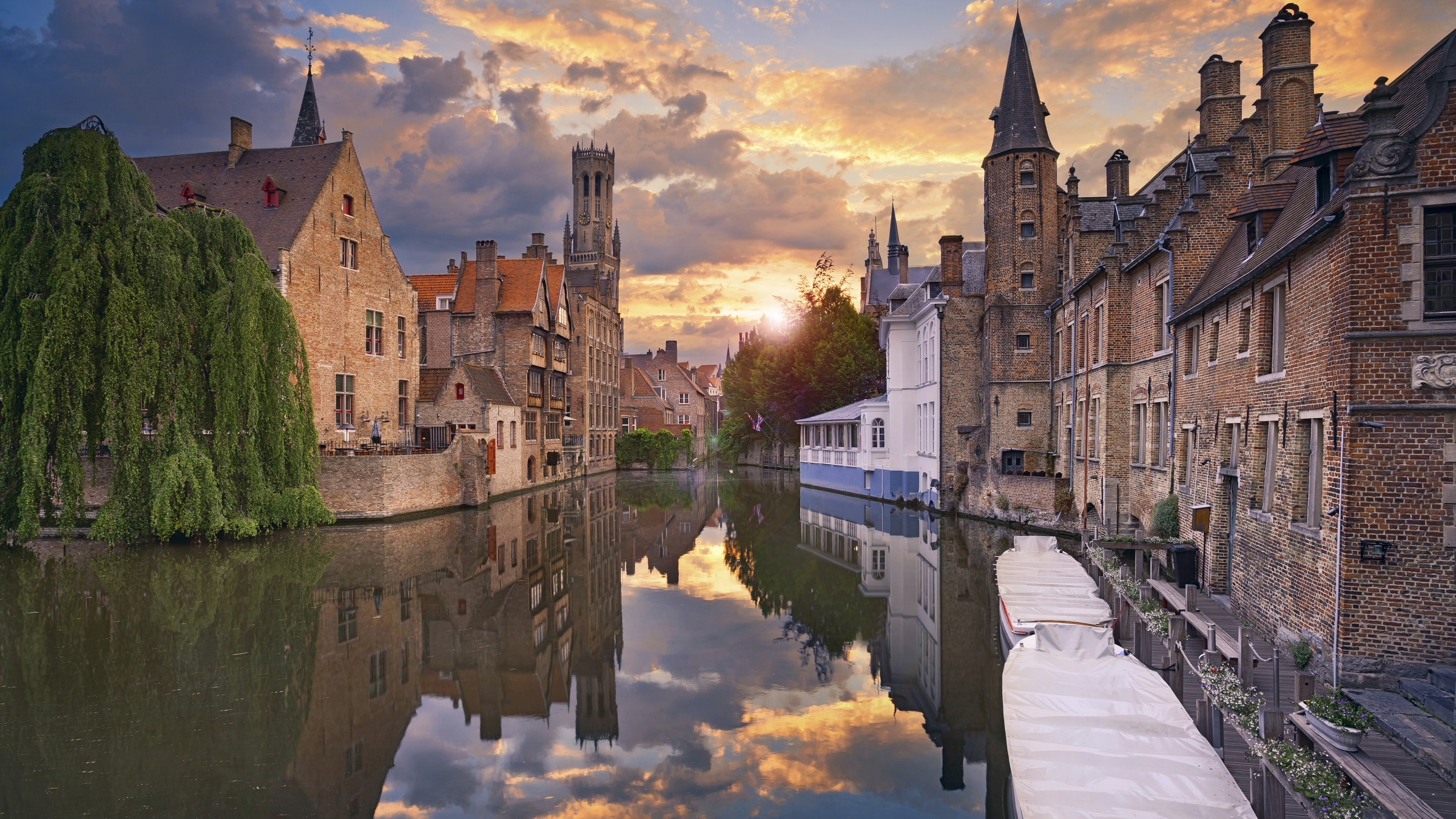 Het klimaat van brugge en de beste reistijd