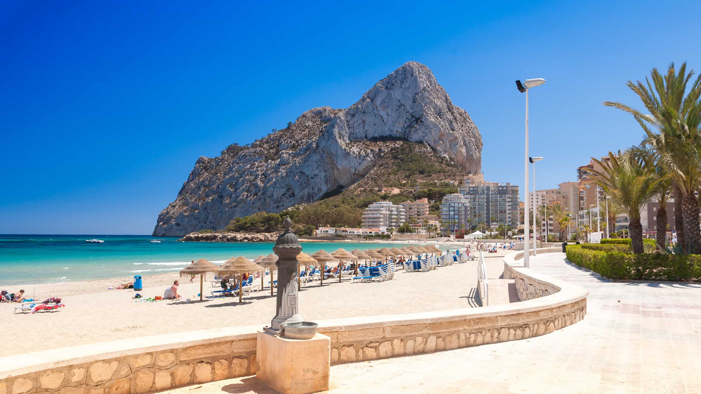 het weer calpe