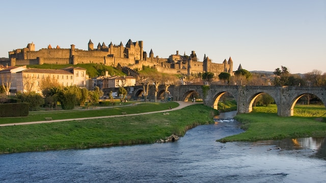 Weer in  Carcassonne in december