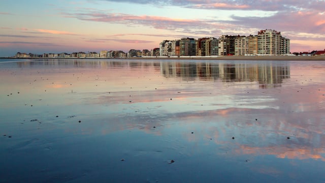 Weer in  Knokke in mei