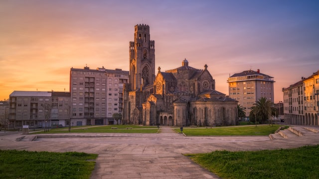 Weer in  Ourense in augustus