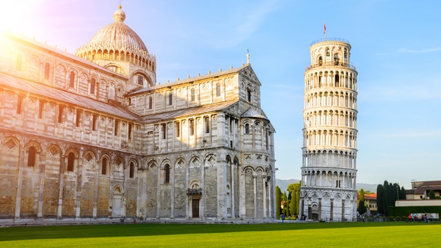 Weer in  Pisa in januari