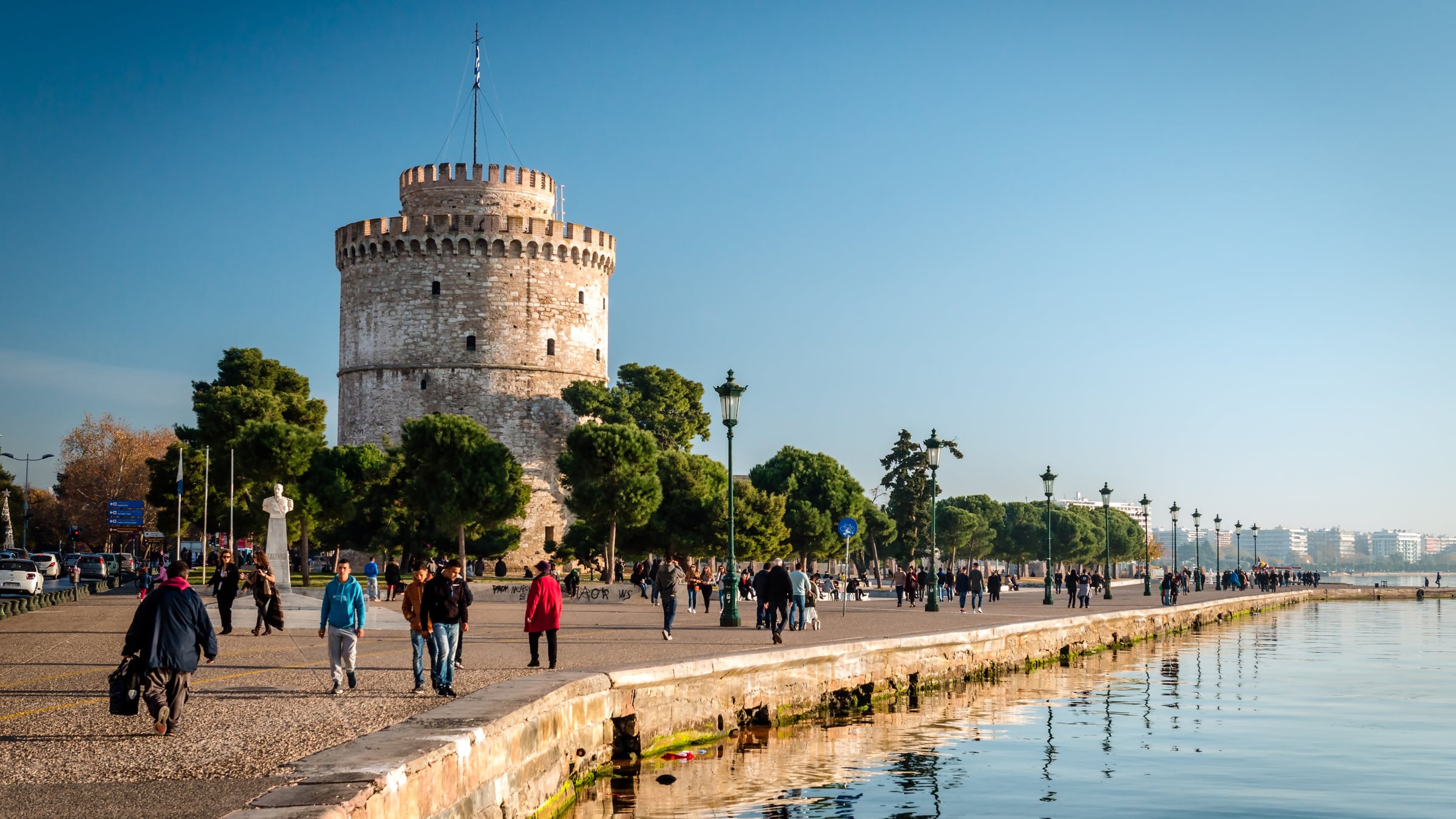 Thessaloniki vejr i April ☀️ Hvad er vandtemperaturen? 🌊
