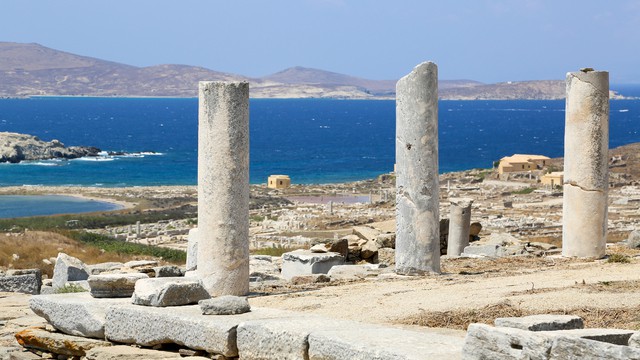 Het klimaat van Delos en de beste reistijd