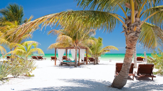 Weer op  Isla Holbox in februari