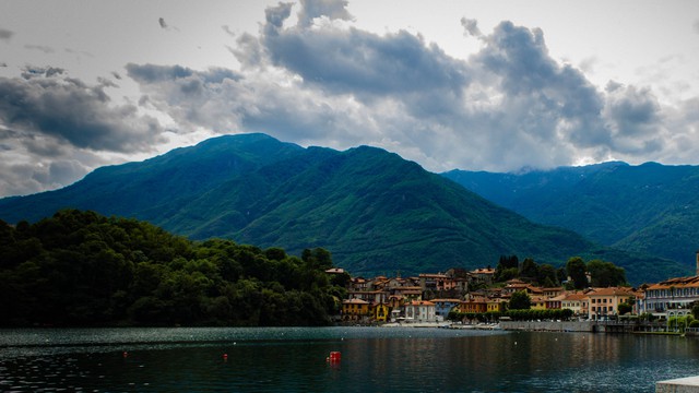 Das Klima von die Lago di Mergozzo