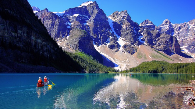 Het klimaat van Rocky Mountains en de beste reistijd