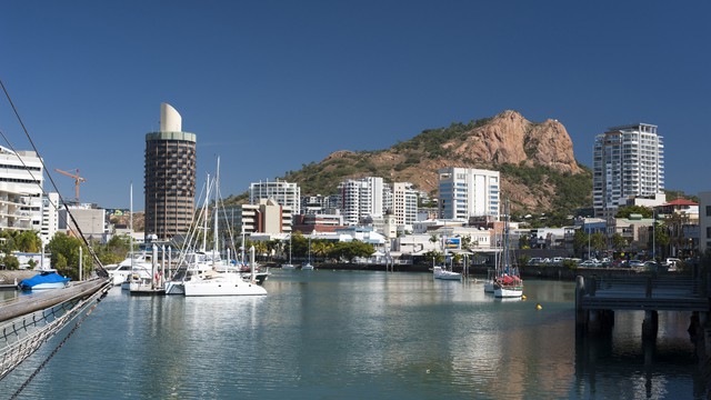 Weer in  Townsville in februari