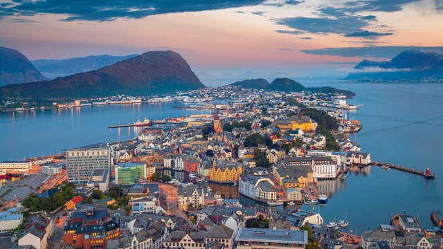 Weer in  Ålesund in oktober