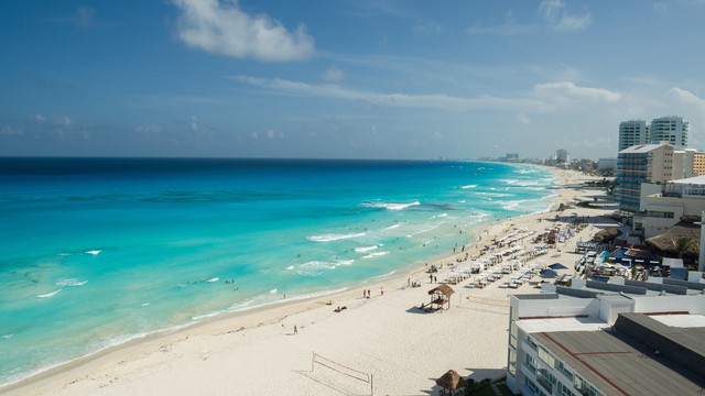 Weer in  Cancún in juni