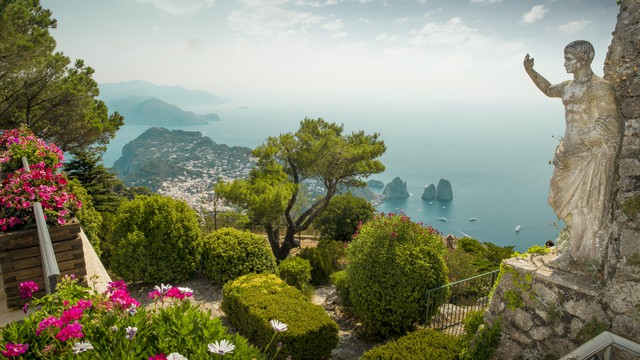 Weer in  Capri in juli