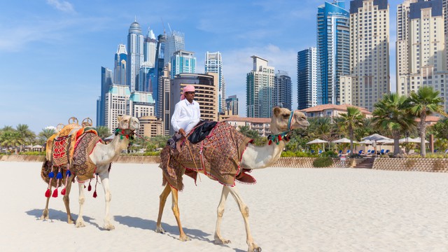 Weer in  Dubai in februari