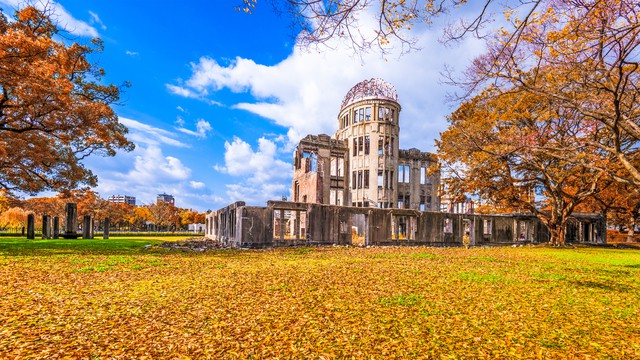 Weer in  Hiroshima in maart