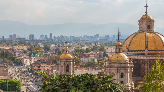 Weer in  Mexico-Stad in augustus