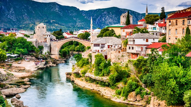 Het klimaat van Mostar en de beste reistijd