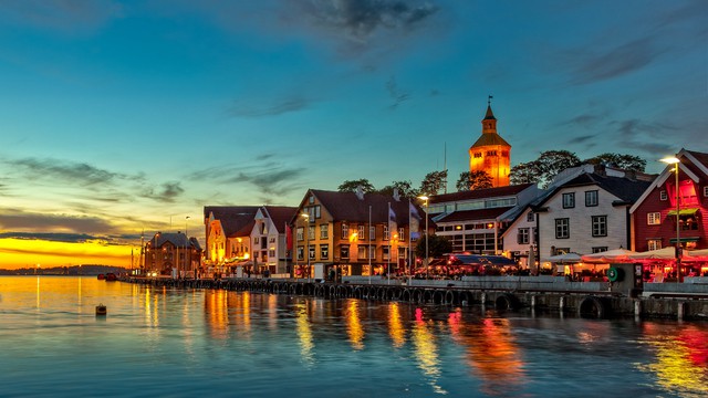 Weer in  Stavanger in juli