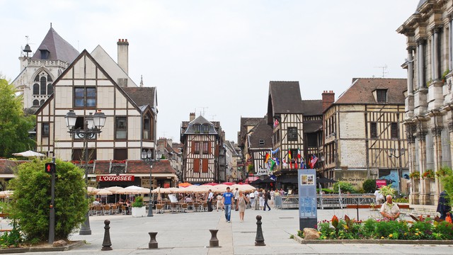 Weer in  Troyes in juni