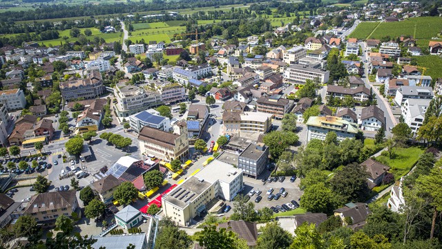 Weer in  Vaduz in mei